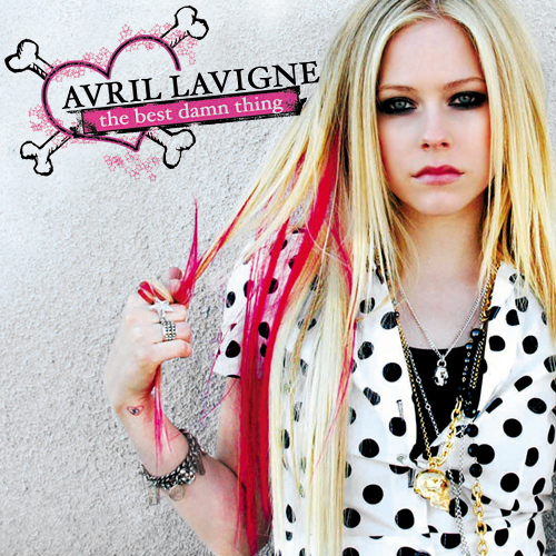 Album Avril Lavigne Sk8er Boi. Second album art skater boy