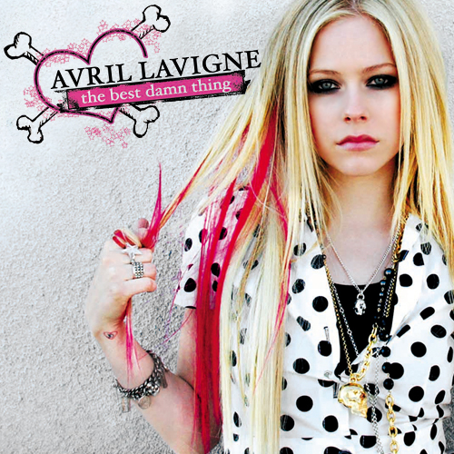 avril lavigne album cover under my skin. Second album art skater boy