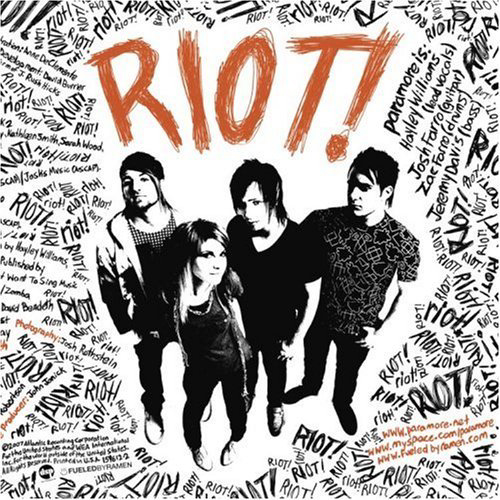 paramore album cover riot