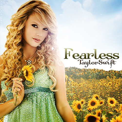 //Taylor Swift's Album Cover For 'Fearless'//
